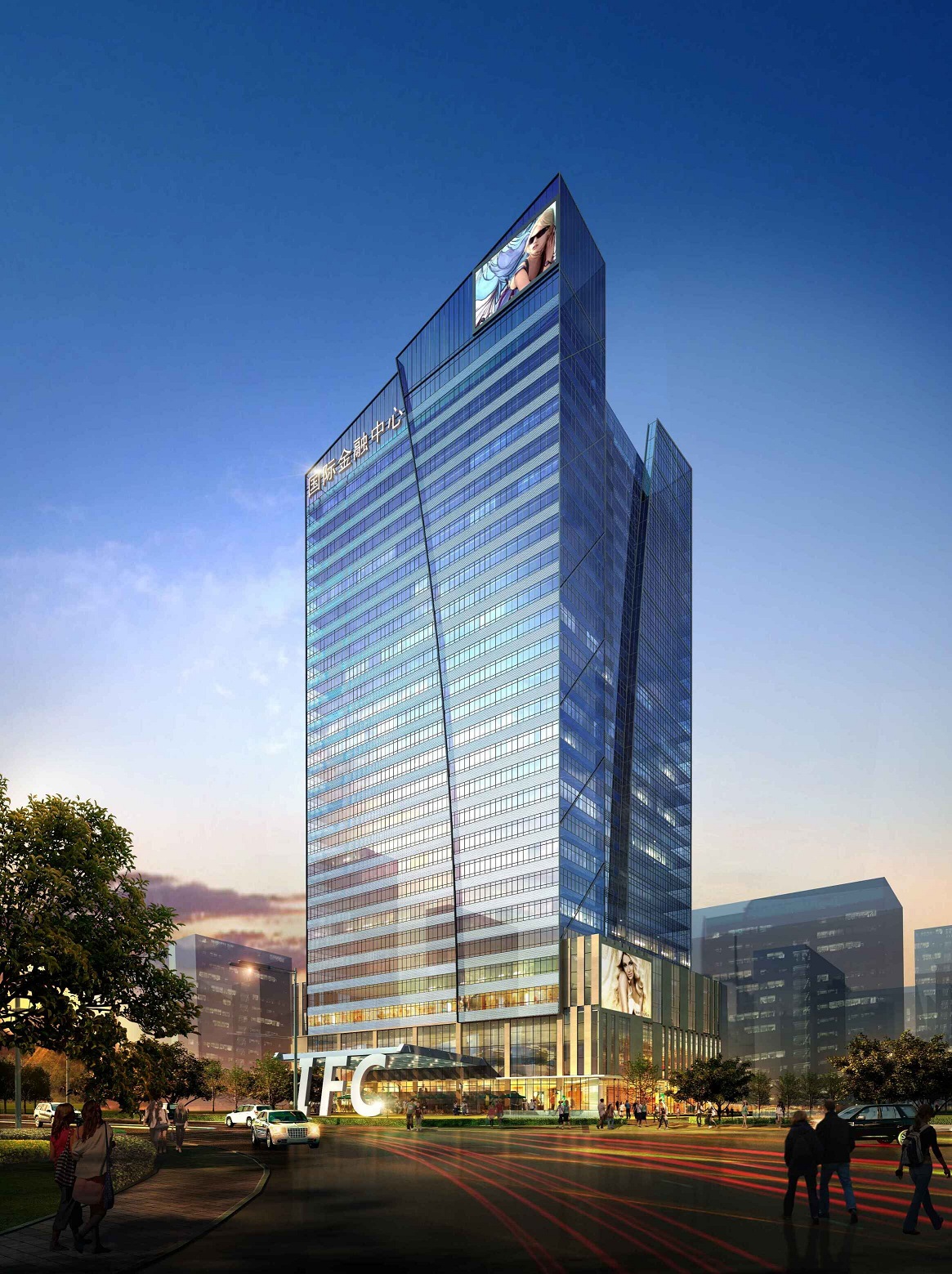 臨沂華潤(rùn)中心四期AB樓門窗幕墻工程